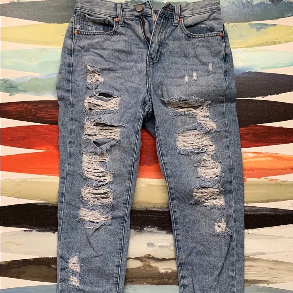JBD Ripped Light Blue Jeans
